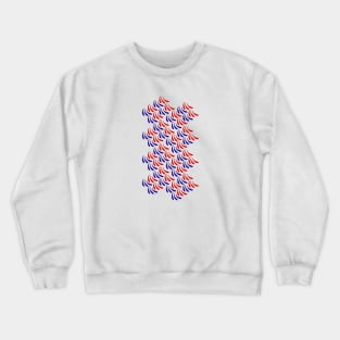 Retro Paisley Pattern Crewneck Sweatshirt